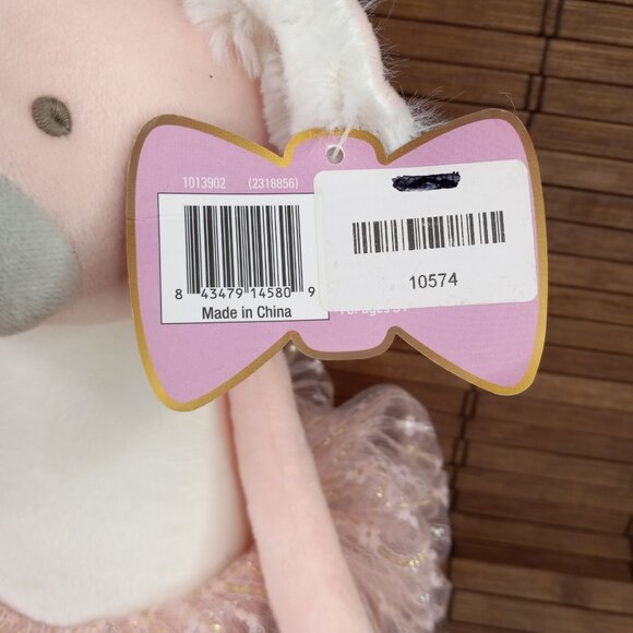 FAO Schwarz Petit Bon Pink Koala Bear Ballerina 12" Plush Snuggle Toy Stuffed - Picture 3 of 12